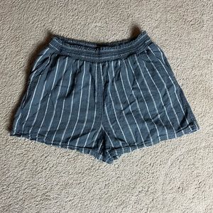 High waisted cotton women’s shorts